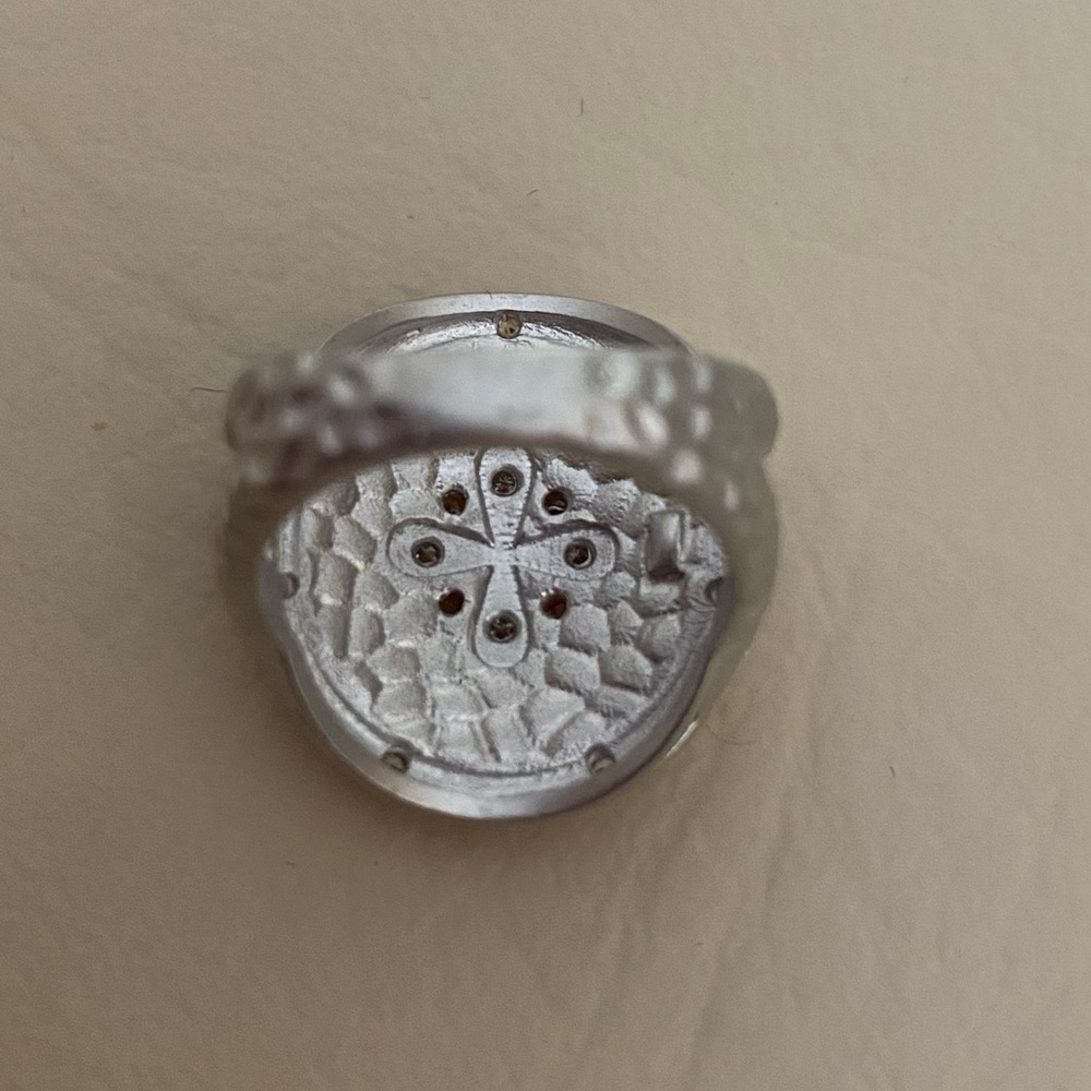 Freida Rothman Clover Shield ring - Picture 6 of 9